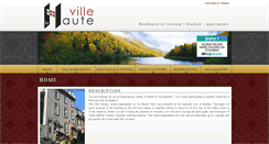 Desktop Screenshot of hotelvieuxquebec.ca